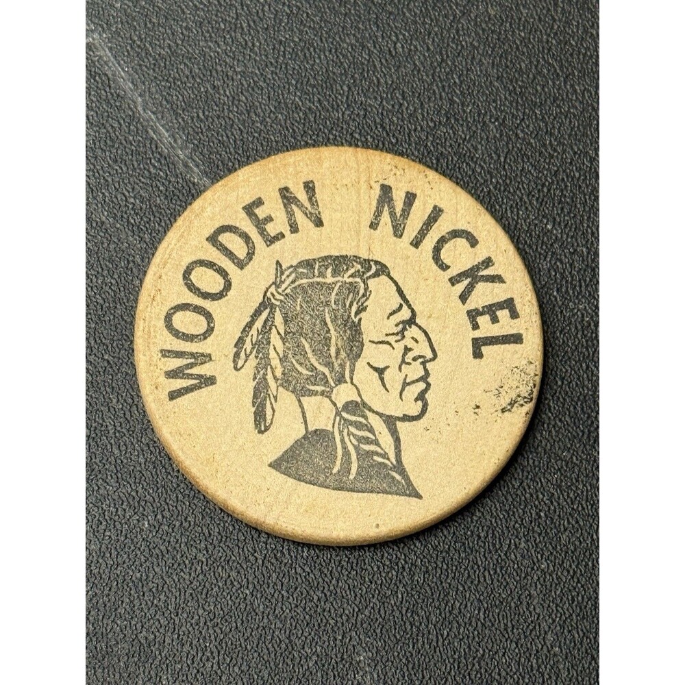 Bayport Lumber Vintage Wooden Nickel Bayport LI